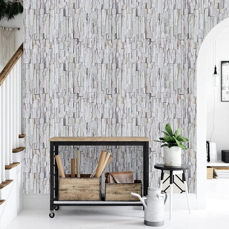 Homlpope Wallpaper Peel And Stick Brick Contact Paper Self Adhesive